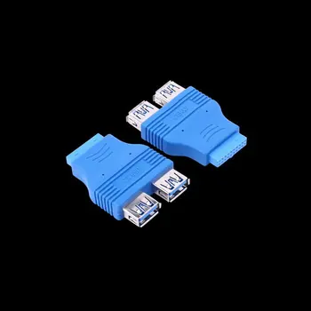 2 Priključak USB 3.0 A Ženski kabel matične ploče s 20-pinskim priključkom 20pin/19pin na usb3.0