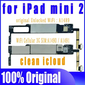 A1489 A1490 A1491 Originalna Besplatno Puzzle Naknada iCloud Za Matične Ploče iPad Mini 2 Sa sustavom IOS Bez Računa ID