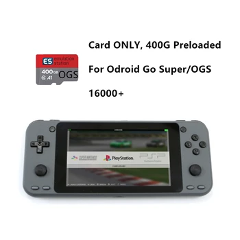 Batocera/EmulationStation 400G high speed SD kartica za Odroid Go Super, Predinstalirane igre OGS 16000 + - Najbolja NA Zemlji Plug and Play