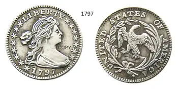 SAD 1796 1797 1802 Draped Poprsje 5C Fotokopirni kovanice