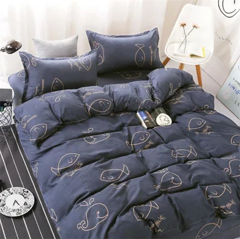 Skandinavski 220x240 Deka posteljina Komplet posteljinu Slatka zdravstveni deka Krevetu Jastučnicu Jednokrevetnu posteljina veličine 